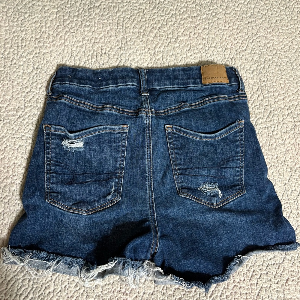 American Eagle Denim Shorts Size 8